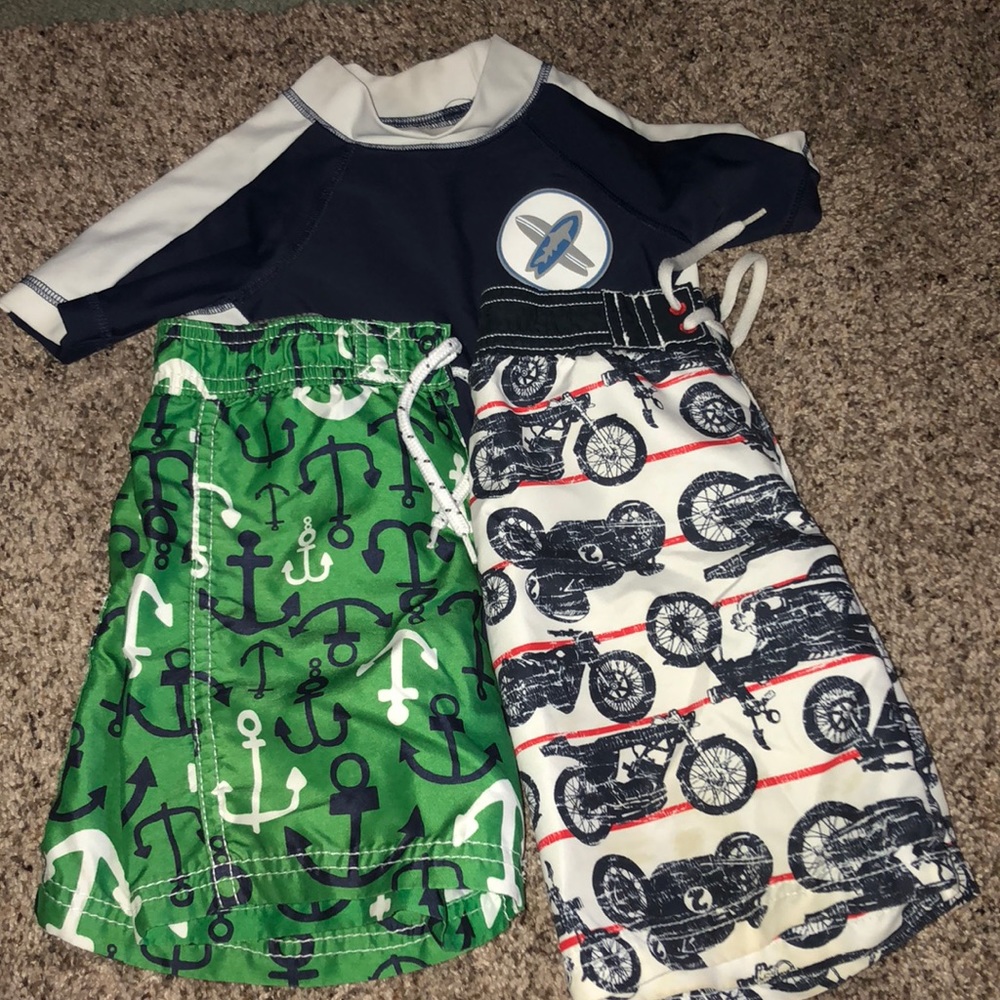 Boys 3T swimming trunks.